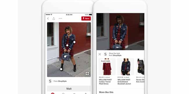 Pinterest and Google Lens