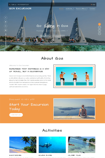 website for travel agent
